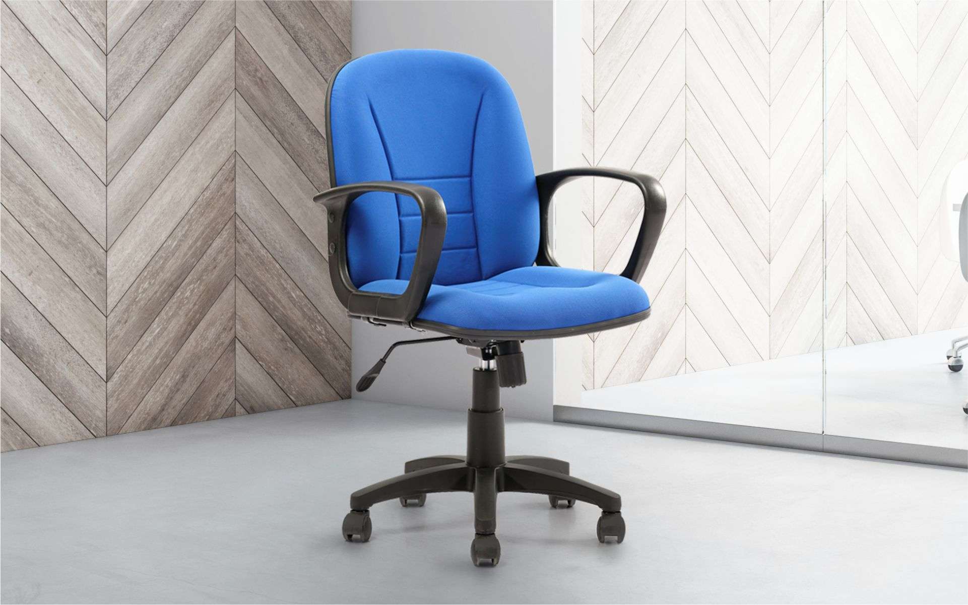 Sigma Low Back Chair - Blue